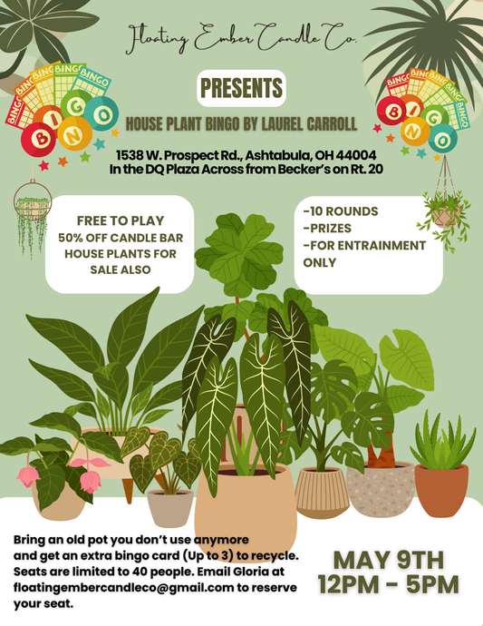 Mother's Day House Plant Bingo Reservation